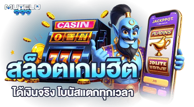 สล็อตเกมฮิต ได้เงินจริง โบนัสแตกทุกเวลา